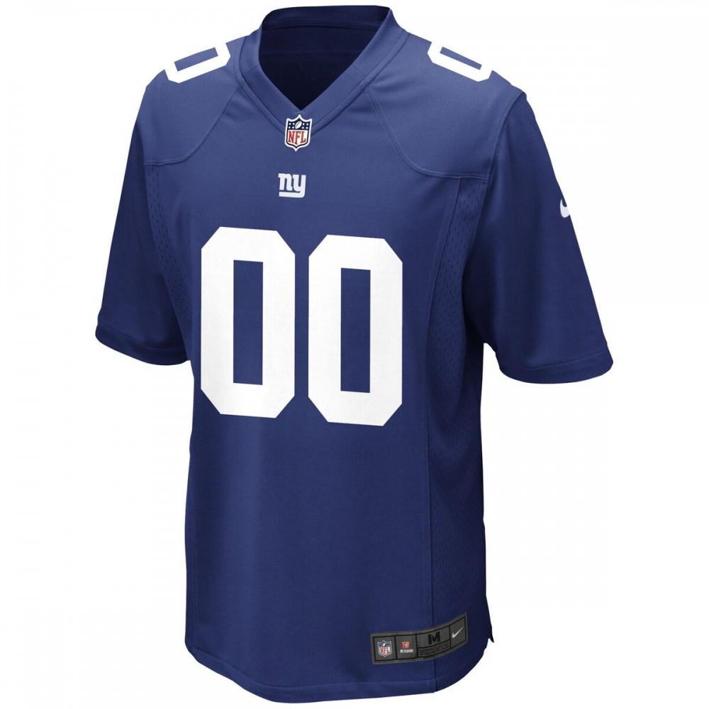 New York Giants Nike Custom Game Jersey - Royal-GridironStore